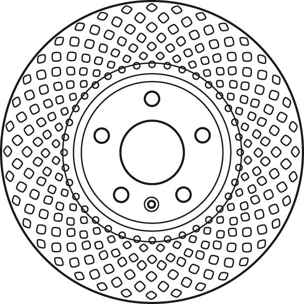 TRW DF6015S Brake Disc
