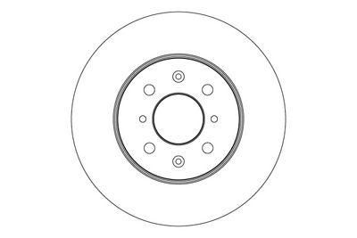 Brake Disc TRW DF6036