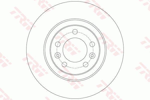 TRW DF6134 Brake Disc