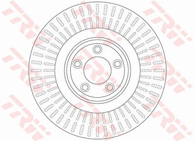Brake Disc TRW DF6146S