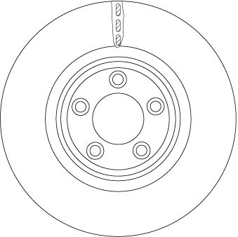 TRW DF6223S Brake Disc