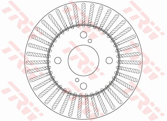 TRW DF6227 Brake Disc