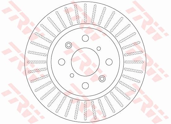 TRW DF6232 Brake Disc