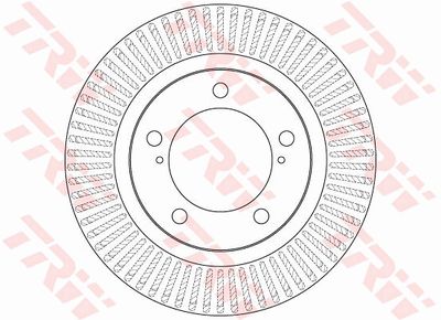 Brake Disc TRW DF6239S