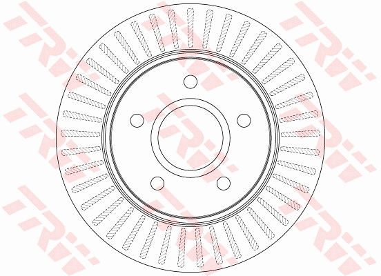 TRW DF6253S Brake Disc
