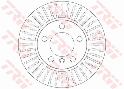 Brake Disc TRW DF6255
