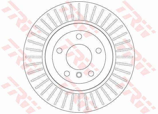 TRW DF6299 Brake Disc