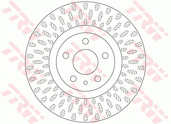 TRW DF6522 Brake Disc