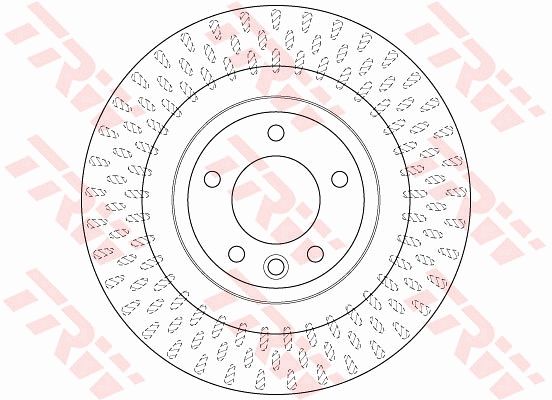 TRW DF6528S Brake Disc