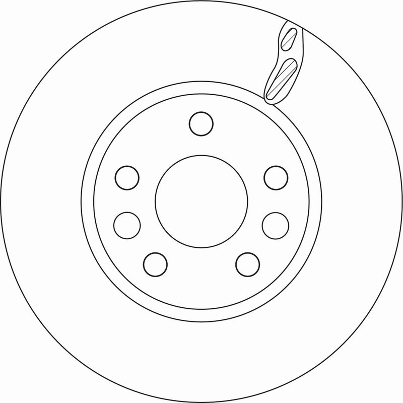 TRW DF6546 Brake Disc