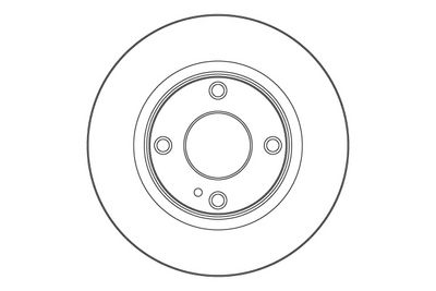 Brake Disc TRW DF6568