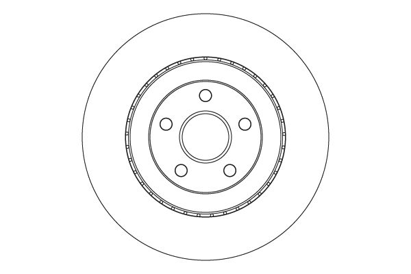TRW DF6569S Brake Disc