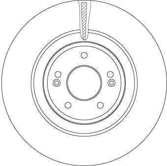TRW DF6572 Brake Disc