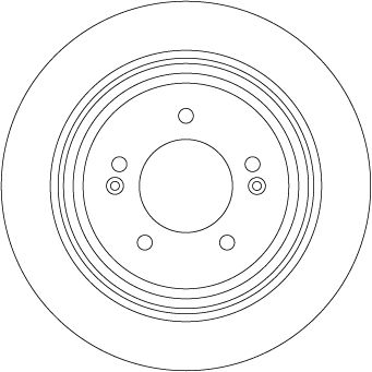 Brake Disc TRW DF6573