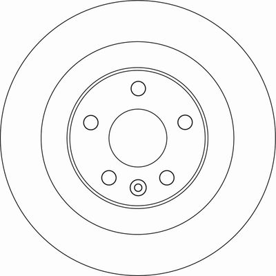Brake Disc TRW DF6588