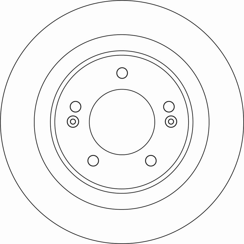 TRW DF6599 Brake Disc