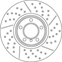 Brake Disc TRW DF6604S