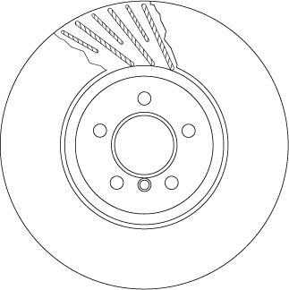 Brake Disc TRW DF6614S