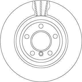 Brake Disc TRW DF6617S