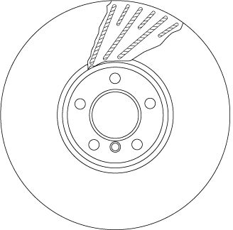 Brake Disc TRW DF6622S