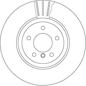 Brake Disc TRW DF6624S