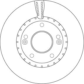 Brake Disc TRW DF6628
