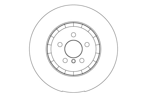 TRW DF6636S Brake Disc