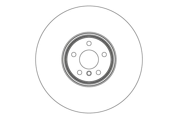 TRW DF6638S Brake Disc