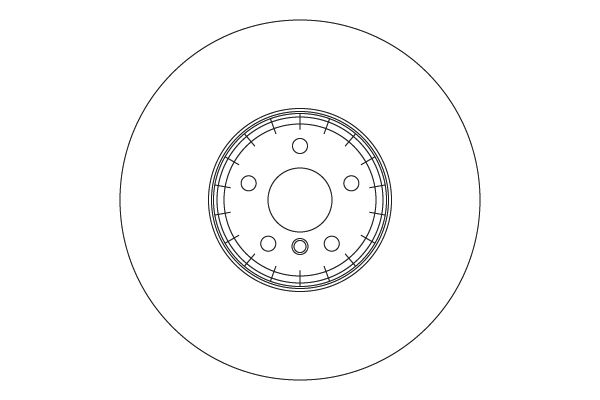 TRW DF6639S Brake Disc