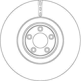 Brake Disc TRW DF6651S