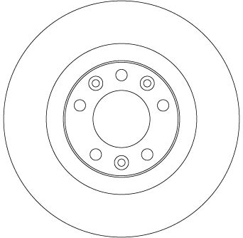 Brake Disc TRW DF6667