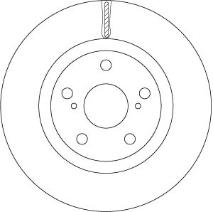 TRW DF6675 Brake Disc