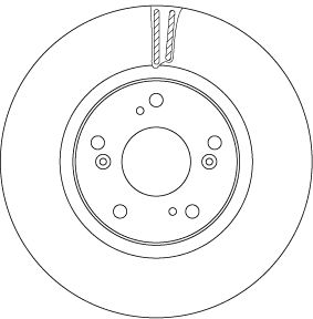 TRW DF6689 Brake Disc