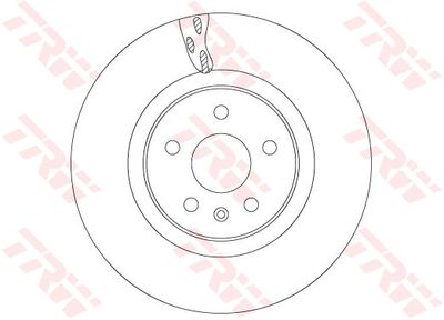 Brake Disc TRW DF6700S