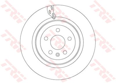 Brake Disc TRW DF6702S