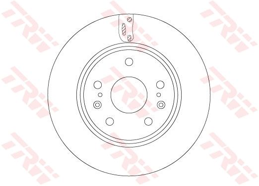TRW DF6703 Brake Disc