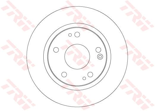 TRW DF6704 Brake Disc