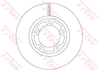 Brake Disc TRW DF6712