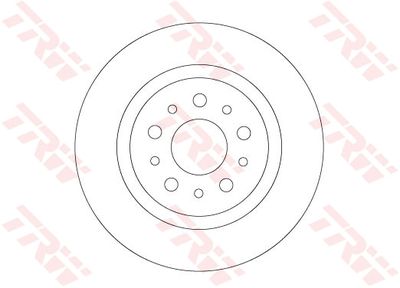 Brake Disc TRW DF6714