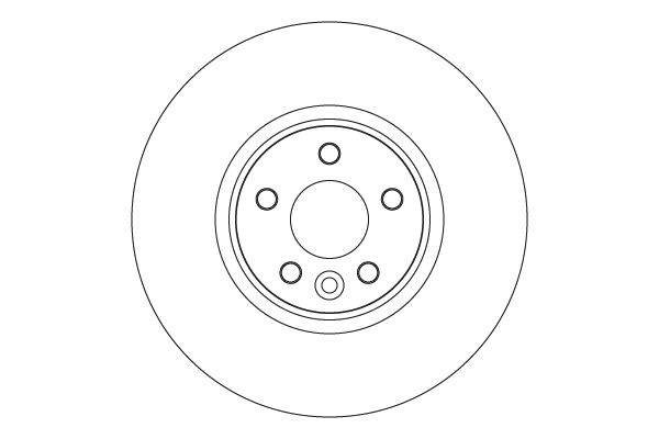 TRW DF6724S Brake Disc