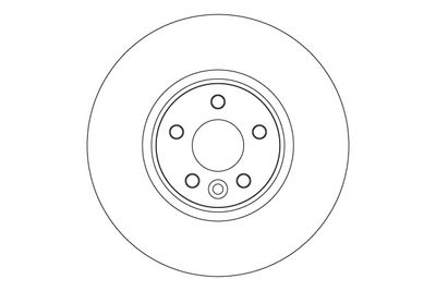Brake Disc TRW DF6724S
