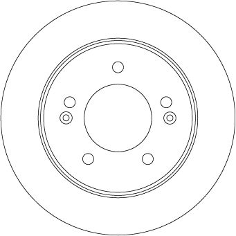 TRW DF6725 Brake Disc