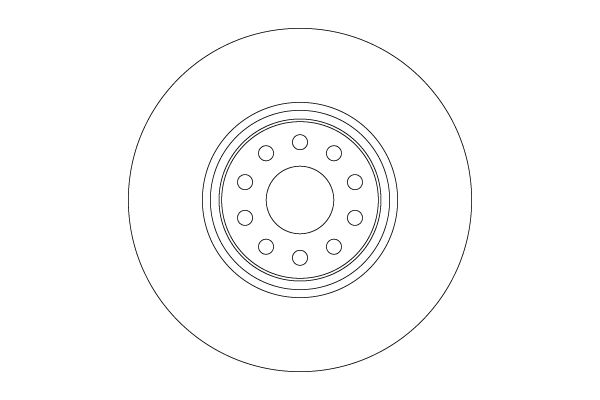 TRW DF6733S Brake Disc