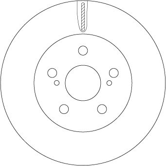 Brake Disc TRW DF6734