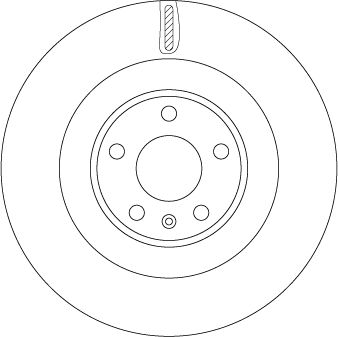 Brake Disc TRW DF6750S