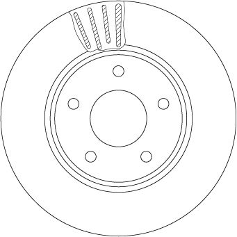 Brake Disc TRW DF6754
