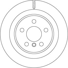 TRW DF6755 Brake Disc