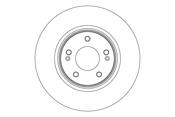 TRW DF6763S Brake Disc