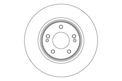 Brake Disc TRW DF6763S