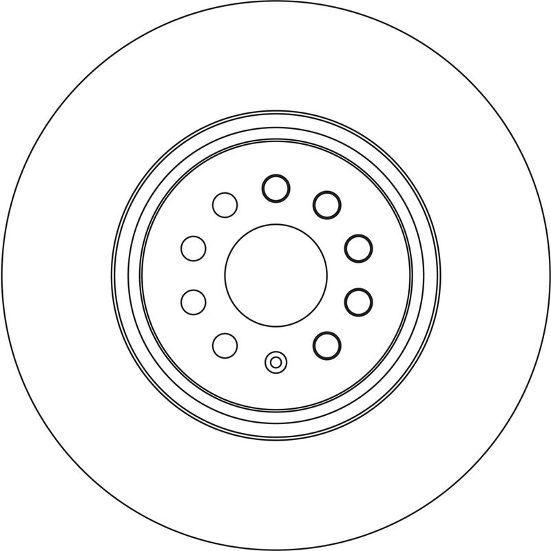 TRW DF6771S Brake Disc
